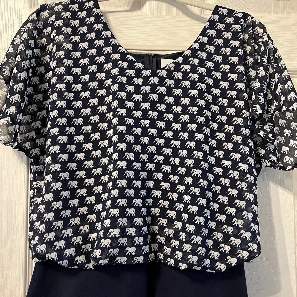 Cabi Elephant Parade Shirt